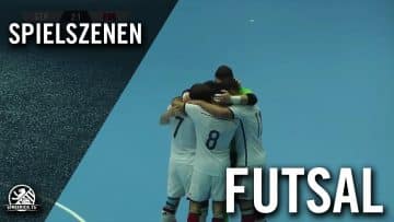 Deutschland – England (Futsal-Länderspiel, Test-Rückspiel) – Spielszenen | SPREEKICK.TV