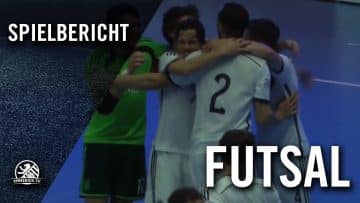 Deutschland – England (Futsal-Länderspiel, Test-Hinspiel) – Spielbericht  | SPREEKICK.TV