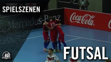 Deutschland – England (Futsal-Länderspiel, Test-Rückspiel) – Spielszenen | RHEINKICK.TV