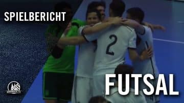 Deutschland – England (Futsal-Länderspiel, Test-Hinspiel) – Spielbericht | RHEINKICK.TV