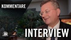 DFB-Präsident Reinhard Grindel über das Ehrenamt, Amateurfußball und Futsal  | ELBKICK.TV