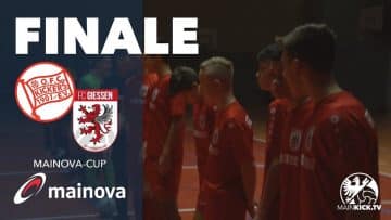 Die Kickers bleiben ungeschlagen | Offenbacher Kickers U14 – FC Gießen U14 (Finale, Mainova-Cup)