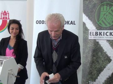 Die ODDSET-Pokal Halbfinal Auslosung bei ELBKICK.TV | ELBKICK.TV