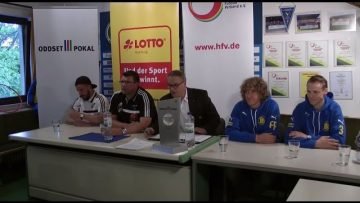 Die Pressekonferenz zum Pokalfinale 2014/2015 | ELBKICK.TV