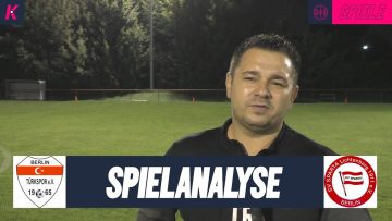 Die Spielanalyse | Berlin Türkspor – SV Sparta Lichtenberg (Berlin-Liga)