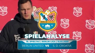 Die Spielanalyse | Berlin United – Croatia Berlin (Berlin-Liga)