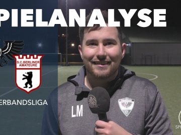 Die Spielanalyse | BFC Preussen U19 – SC Berliner Amateure U19 (A-Junioren Verbandsliga)