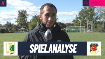 Die Spielanalyse | BSG Chemie Leipzig U17 – BSG Stahl Riesa U17 (2. Runde, Landespokal)