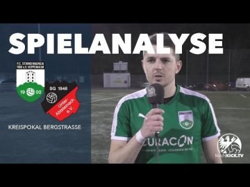 Die Spielanalyse | FC Starkenburgia Heppenheim – SG Unter-Abtsteinach (Pokal, Viertelfinale)