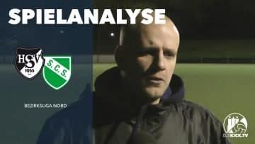 Die Spielanalyse I Hoisbütteler SV – SC Sperber (13. Spieltag Bezirksliga Nord)