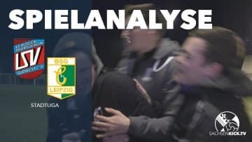 Die Spielanalyse | Leipziger SV Südwest – BSG Chemie Leipzig II (Stadtliga)