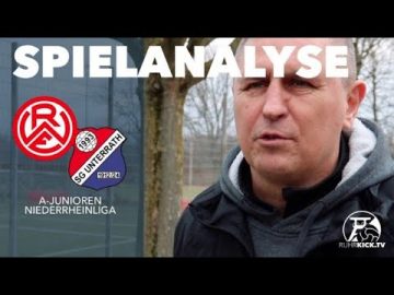 Die Spielanalyse | Rot-Weiss Essen U19 – SG Unterrath U19 (A-Junioren Niederrheinliga)