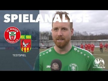 Die Spielanalyse | SC Hessen Dreieich – SC 1960 Hanau (Testspiel)