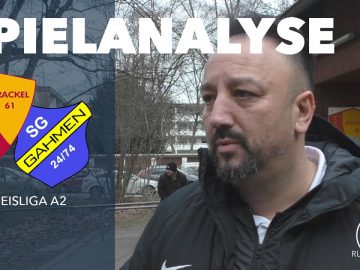 Die Spielanalyse | SF Brackel 61 – SG Gahmen 24/74 (18. Spieltag, Kreisliga A2)