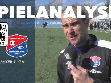 Die Spielanalyse | TSV 1860 München U19 – SpVgg Unterhaching U19 (U19-Bayernliga)