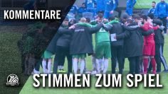Die Spvg Schonnebeck vor dem Spiel gegen Rot-Weiß Essen | RUHRKICK.TV