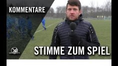Die Stimme zum Spiel | 1. FC Lokomotive Leipzig U19 – FC Oberlausitz Neugersdorf U19