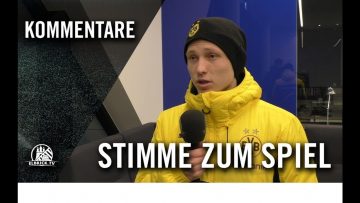 Die Stimme zum Spiel | Altona 93 – Borussia Dortmund II (Testspiel)