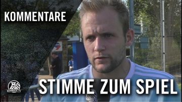 Die Stimme zum Spiel | ASC 09 Dortmund – Rot Weiss Ahlen (6. Spieltag, Oberliga Westfalen)