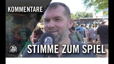Die Stimme zum Spiel | ASC 09 Dortmund – VfR Sölde (Hecker Cup, Vorrunde)