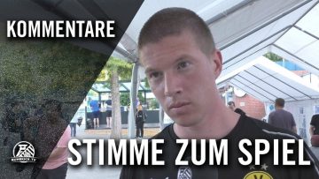 Die Stimme zum Spiel | ASC 09 Dortmund – Borussia Dortmund U23 (Testspiel)
