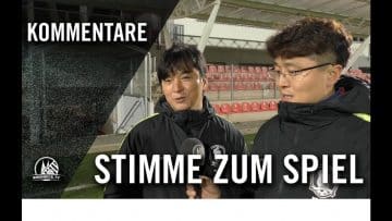 Die Stimme zum Spiel | Bayer 04 Leverkusen U19 – Südkorea U18 (Testspiel)