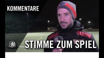 Die Stimme zum Spiel | Berliner SC U19 – 1. FC Union Berlin U19 (Achtelfinale, Landespokal)