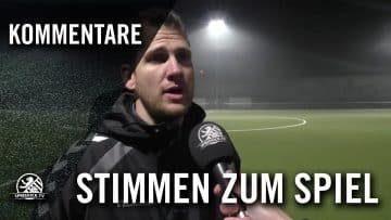Die Stimme zum Spiel (Berliner SC – Hertha 03 Zehlendorf, U19 A-Junioren, 3. Runde, Pokal)