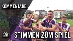 Die Stimme zum Spiel (BFC Dynamo II – BSV Eintracht Mahlsdorf II, Finale, Berliner Pokal))