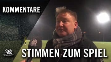 Die Stimme zum Spiel (BFC Preussen – Hertha 03 Zehlendorf, Viertelfinale, Berliner Pokal)