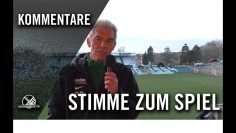 Die Stimme zum Spiel | BSG Chemie Leipzig – FC International Leipzig