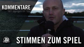 Die Stimme zum Spiel (BV Westfalia Wickede – FC Brünninghausen, Halbfinale, Kreispokal Dortmund)
