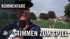 Die Stimme zum Spiel (DJK Eintracht Dorstfeld – DJK BW Huckarde II, Kreisliga B1, Kreis Dortmund)