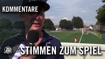 Die Stimme zum Spiel (DJK Eintracht Dorstfeld – DJK BW Huckarde II, Kreisliga B1, Kreis Dortmund)