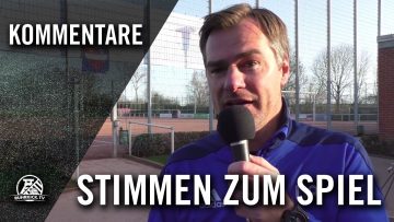Die Stimme zum Spiel (DJK St. Winfried Kray – DJK Blau-Weiß Mintard, Bezirksliga, Gruppe 6)