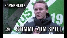 Die Stimme zum Spiel | DJK TuS Hordel – TuS Haltern (Testspiel)