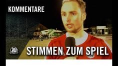 Die Stimme zum Spiel | DJK TuS Hordel – SC Verl (Achtelfinale, Westfalenpokal)