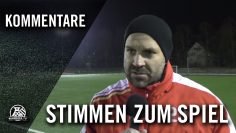 Die Stimme zum Spiel (ESC Rellinghausen – Rot-Weiss Essen, Testspiel) | RUHRKICK.TV