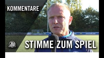 Die Stimme zum Spiel | FC Brünninghausen – FC Schalke 04 II (8.Spieltag, Oberliga Westfalen)