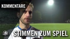 Die Stimme zum Spiel (FC Hertha 03 Zehlendorf – SV Tasmania Berlin, 3. Hauptrunde, Berliner Pokal)