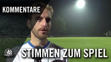Die Stimme zum Spiel (FC Hertha 03 Zehlendorf – SV Tasmania Berlin, 3. Hauptrunde, Berliner Pokal)