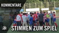 Die Stimme zum Spiel (FC Horst 59 – BV Horst-Süd, Relegation zur Kreisliga) | RUHRKICK.TV