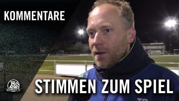 Die Stimme zum Spiel (FC Kray – Spvgg. Erkenschwick, Testspiel) | RUHRKICK.TV