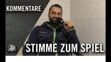 Die Stimme zum Spiel | FC Kray – VfB Homberg (Testspiel)