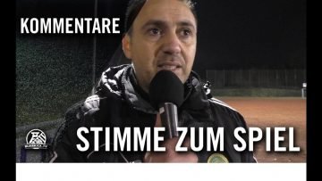 Die Stimme zum Spiel | FC Marokko Herne – DSC Wanne-Eickel (Viertelfinale, Kreispokal Herne)