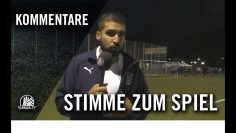 Die Stimme zum Spiel | FC Süderelbe – Altona 93 (2. Runde, Pokal)