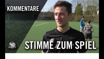 Die Stimme zum Spiel | FC Union Niederrad – FV Saz-Rock (26. Spieltag, Kreisliga A Frankfurt Südost)