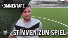 Die Stimme zum Spiel (FSC Eschborn – SG Bremthal II, Kreisliga A, Kreis Maintaunus) | MAINKICK.TV