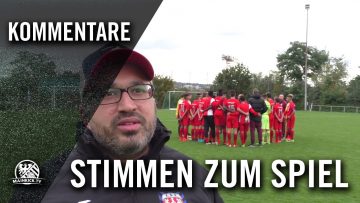 Die Stimme zum Spiel (FSV Frankfurt – Eintracht Frankfurt, U15 C-Junioren, Regionalliga Süd)