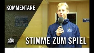 Die Stimme zum Spiel | Hamburger SV II – SV Drochtersen/Assel (11. Spieltag, Regionalliga Nord)